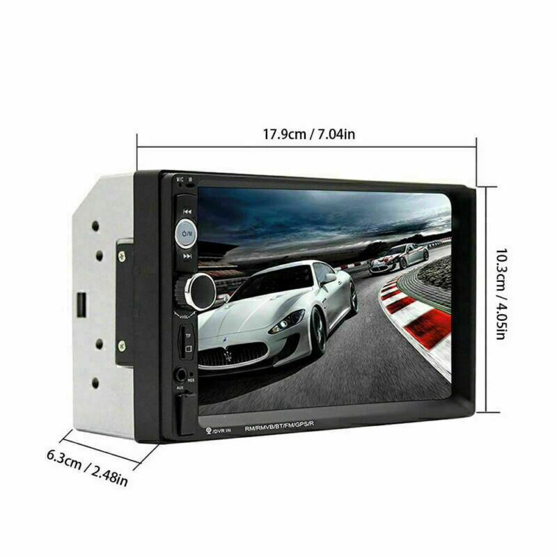 AUX Car MP5 Player Double 2DIN Bluetooth Touch Screen Stereo Radio USB Camera - image 2