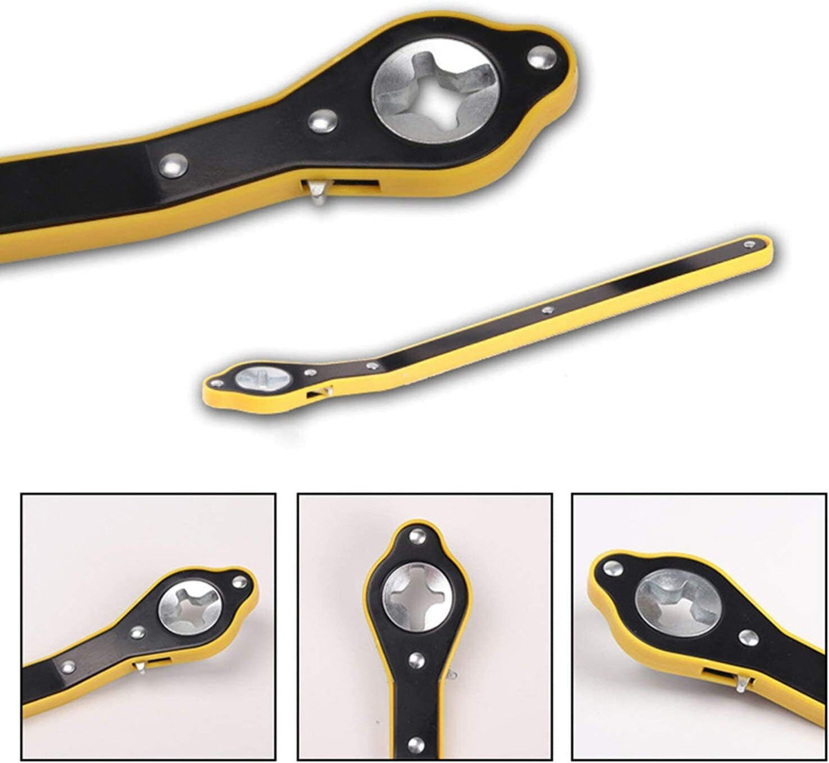 2.5T Scissor Jack And Extendable Wheel Wrench Brace Socket Car Van Tire Hand Tool - image 5