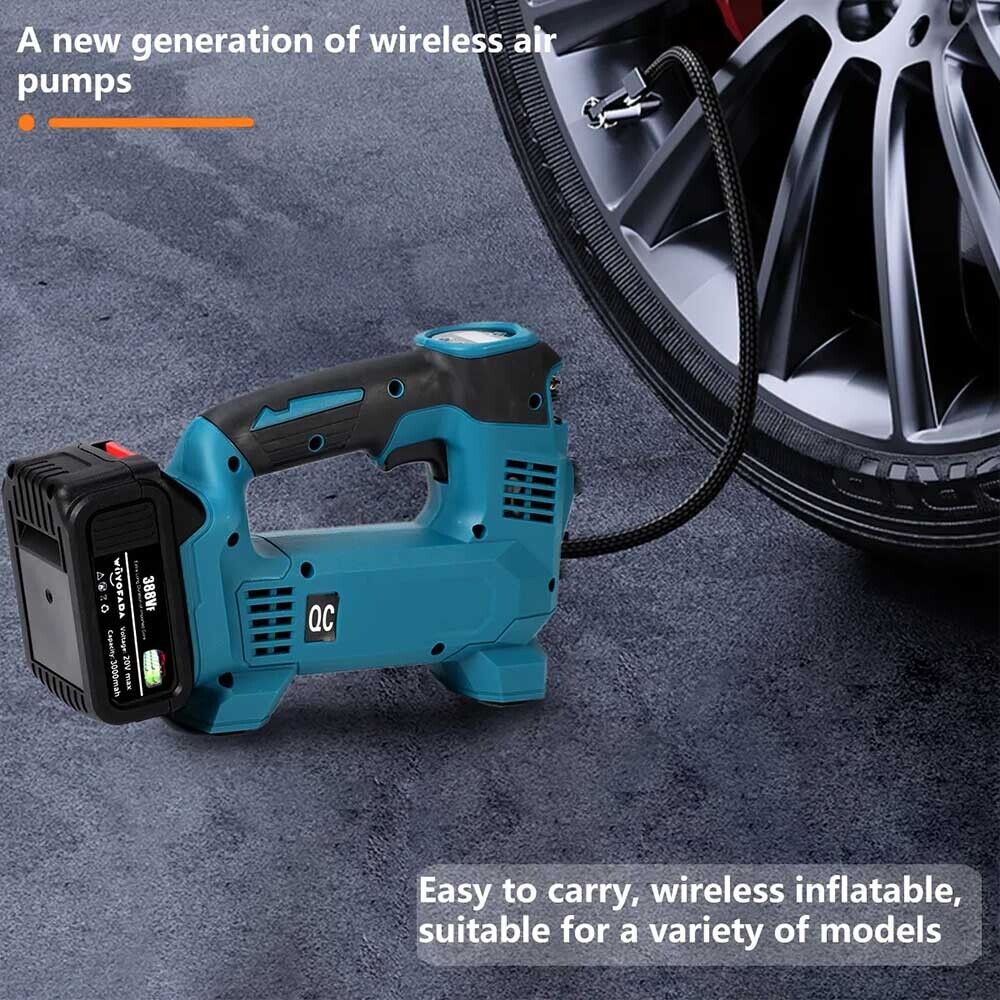 For 18V Cordless Inflator Body Only Car Digital Tyre Air Compressor - image 9