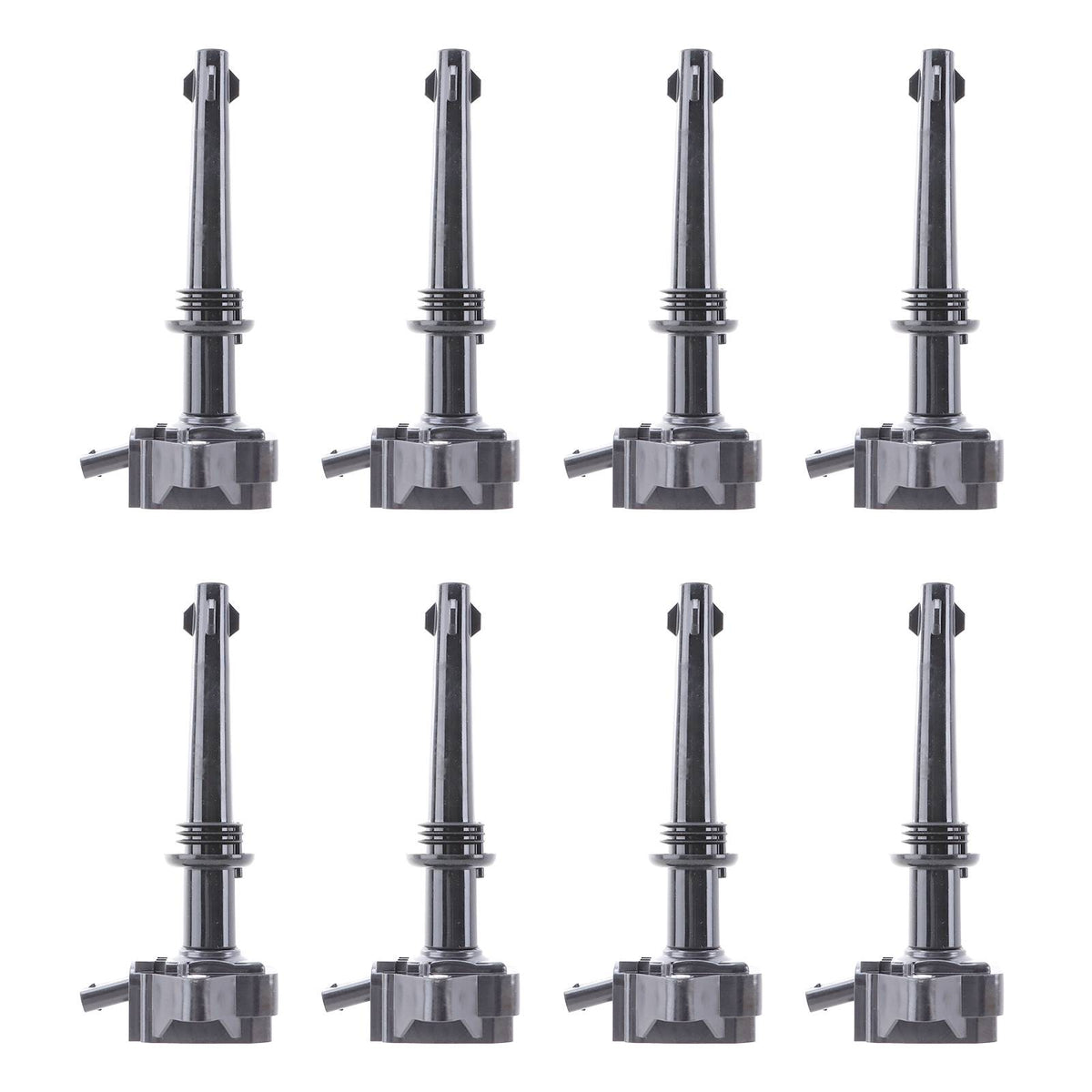 8 Ignition Coils For 2010-2013 Land Rover LR4 Range Rover Sport 5.0L V8 UF618 - Black
