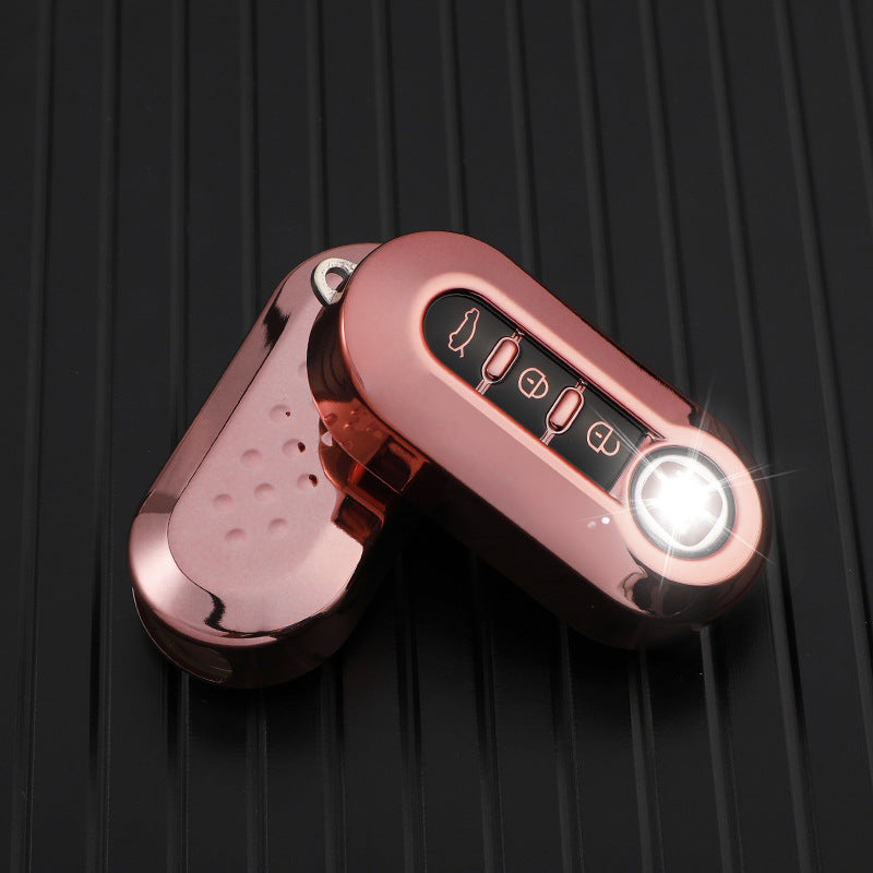 TPU key fob cover for Fiat 3-button flip keys - image 8