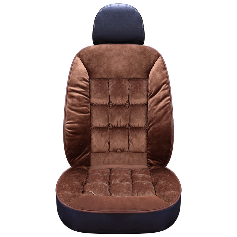 Plush car seat cushion, single seat - image 4