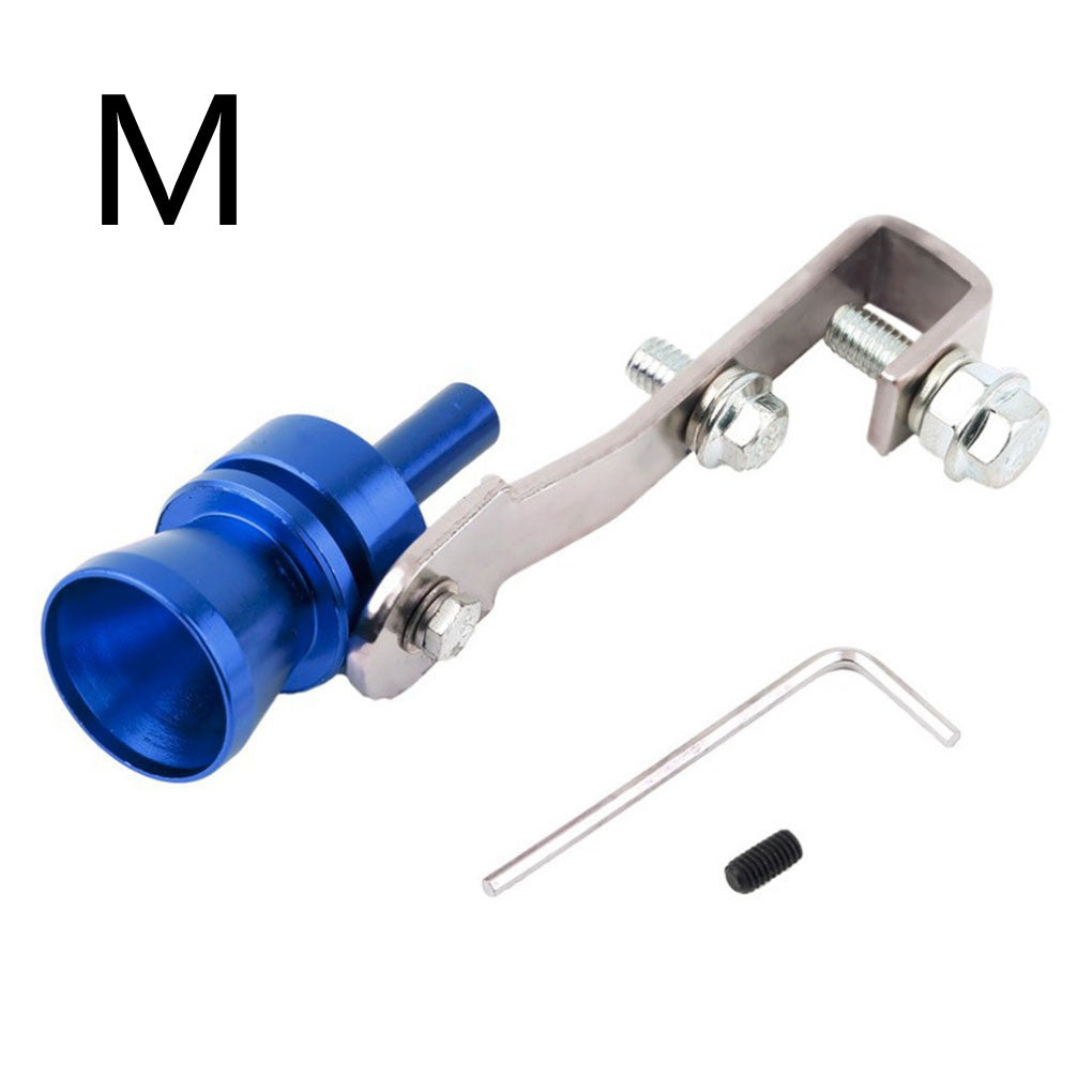 Color Turbo Whistle Exhaust Pipe - Blue / M