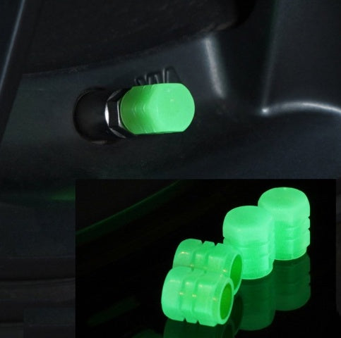 Car Luminous Tire Valve Cap - image 2