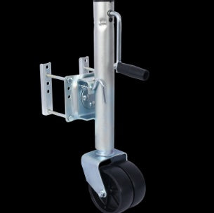 1500lbs Trailer Jack With Double Wheel, Adjustable 12 Lift Travel, Boat On For Boat RV Utility, Swi - image 2