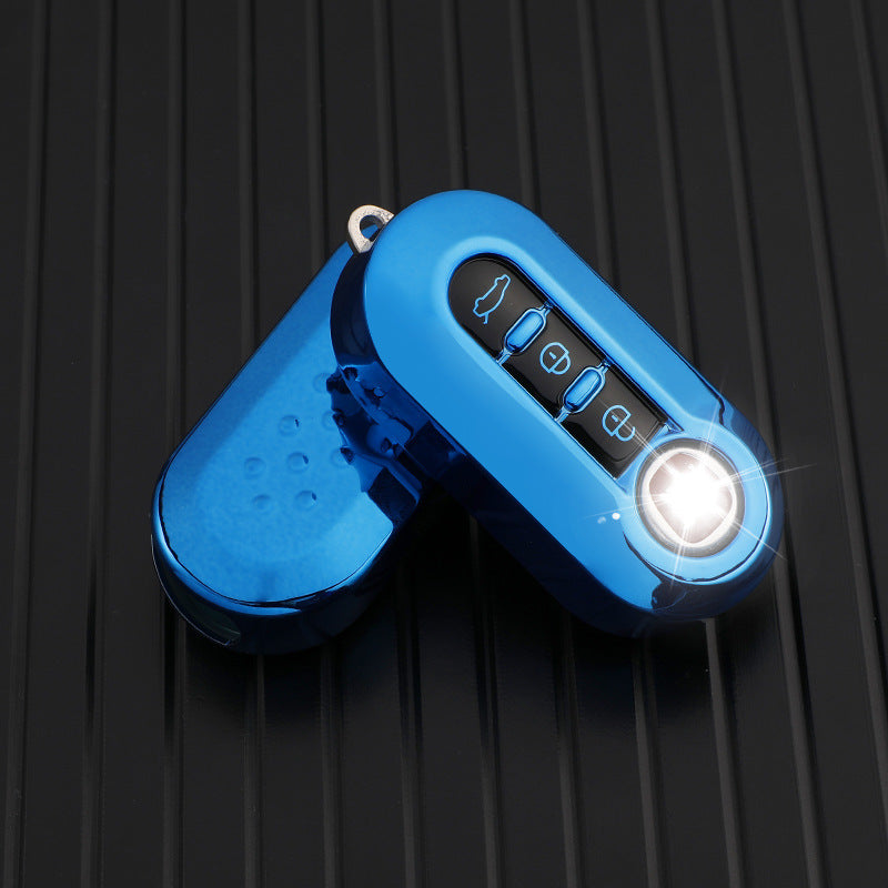 TPU key fob cover for Fiat 3-button flip keys - image 7