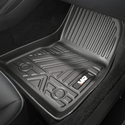 Odorless TPE Floor Mat For Tesla Model 3 2023-2025 6 PCS Waterproof Duty-Proof Fully Surrounded Floor Liner Protection Foot Pad - image 9
