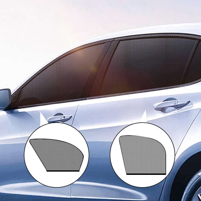 Car Side Window Sunshade Mesh UV Protector - image 7