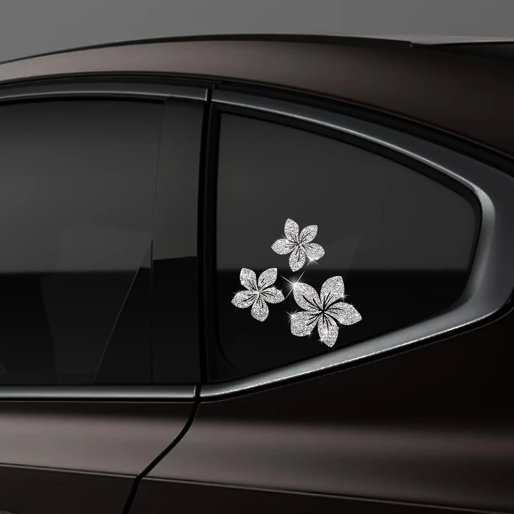 Cartoon Shiny African Woman Automobile Sticker - image 73