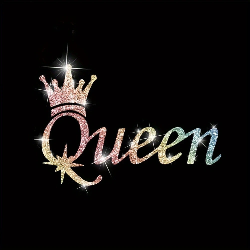 Cartoon Shiny African Woman Automobile Sticker - image 80