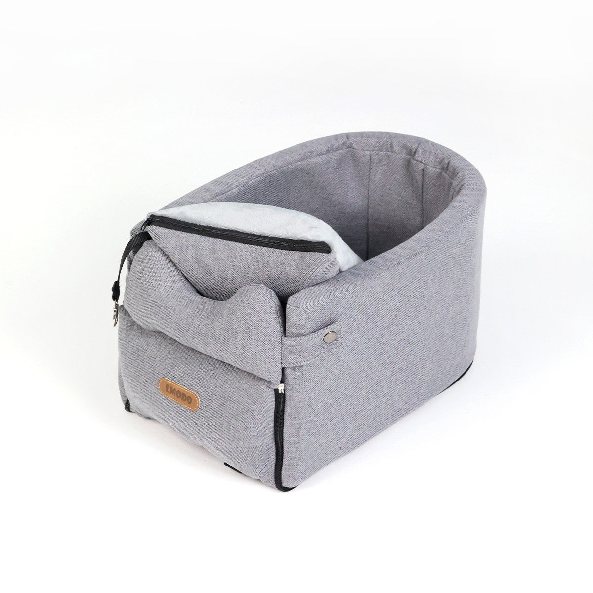 Portable Dog Car Seat Bed Carrier for Small Dogs and Cats - image 3