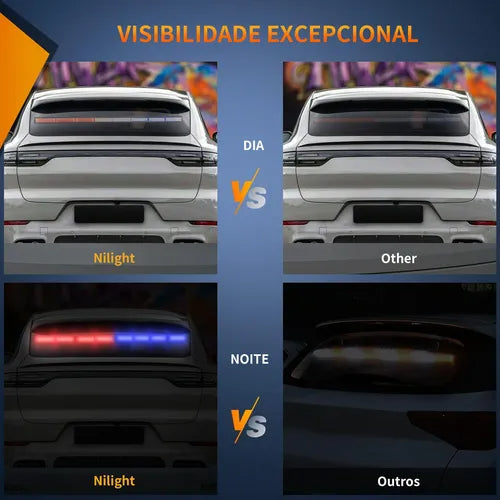 LED Emergency Strobe Lights For Police Car 119cm - image 7
