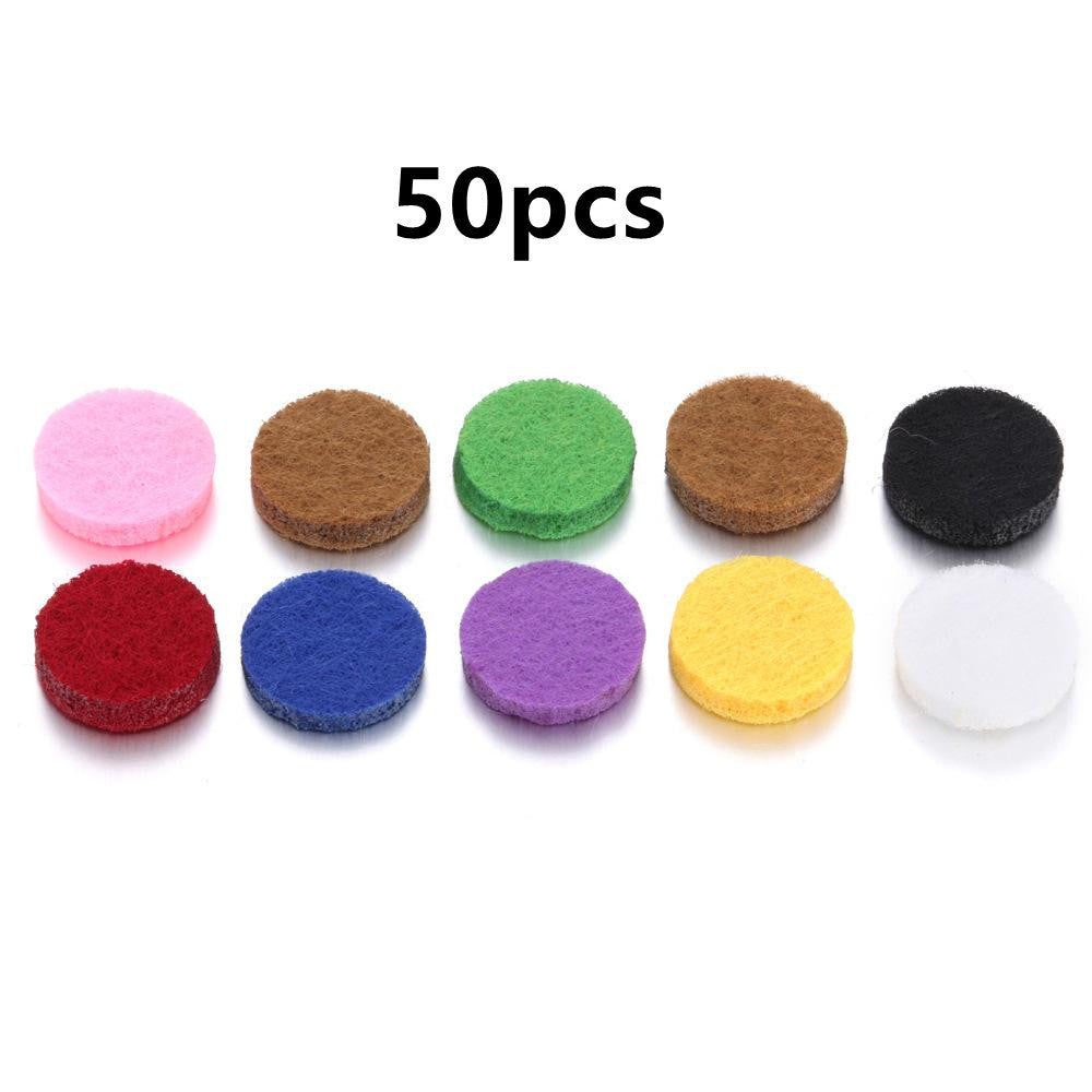 Car Vent Clip Aroma Pads – Scented Refill Slices (10–50 Pack) - A001 / 50PCS