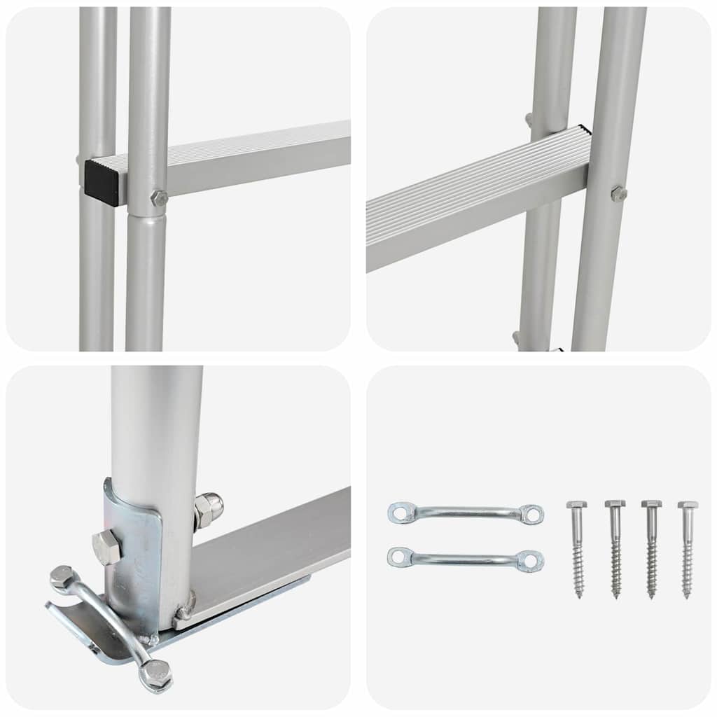 Dock Ladder 4-Step Silver 45 x 11. - image 8