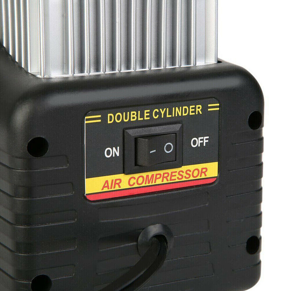 150PSI HEAVY DUTY PORTABLE 12V ELECTRIC CAR TYRE INFLATOR AIR COMPRESSOR - image 4