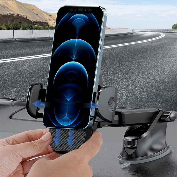 Gravity windscreen phone holder with vent clip, view 5