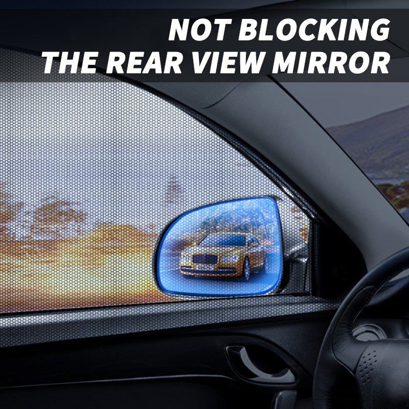 Car Side Window Sunshade Mesh UV Protector - image 9