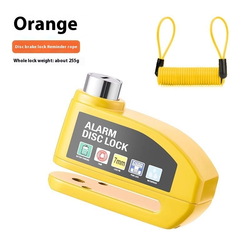 Motorbike disc lock with alarm and reminder cable - image 13