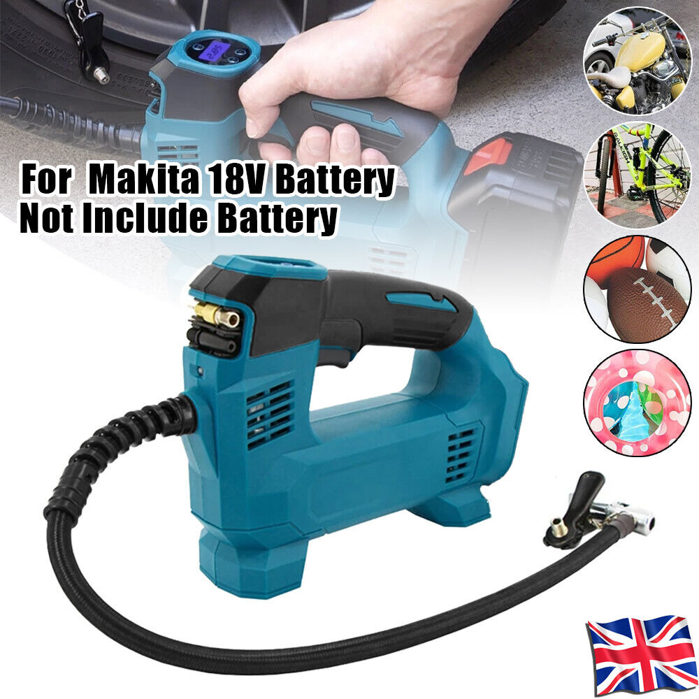 For 18V Cordless Inflator Body Only Car Digital Tyre Air Compressor