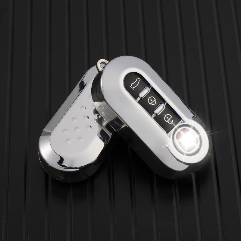 TPU key fob cover for Fiat 3-button flip keys - image 5