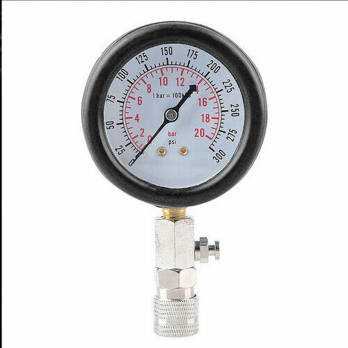 Petrol Engine Cylinder Pressure Tester For Car Compression Test Gauge Kit Set UK - image 5