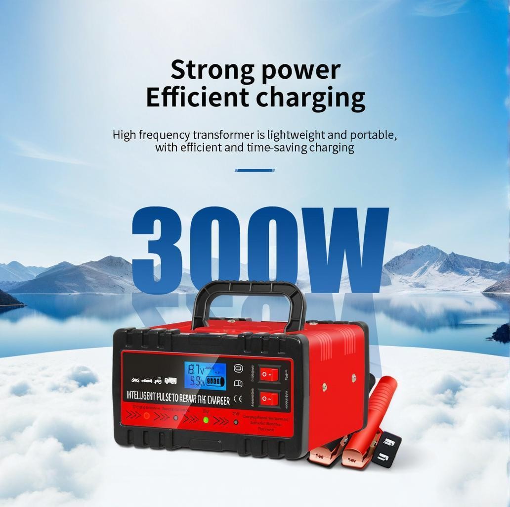 Smart Battery Charger 12V/24V – Car, Van & Leisure Battery, Pulse Repair - image 9