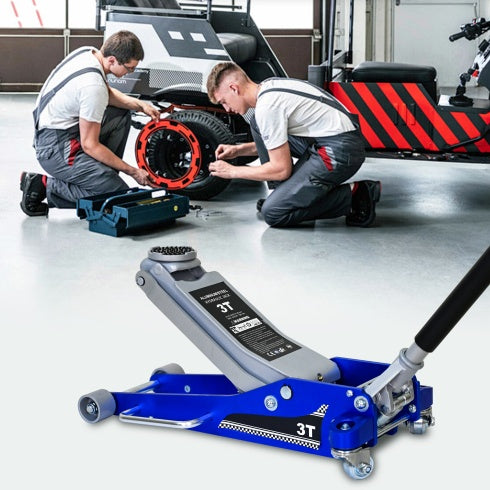 3T Aluminum Iron Horizontal Jack