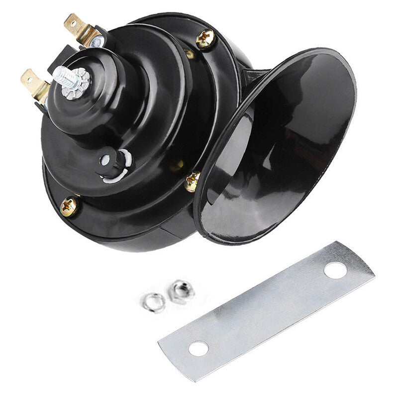 300DB 12V Electric Snail Horn Air Horn Raging Sound Fit For Car Boat Truck Train - W12354472