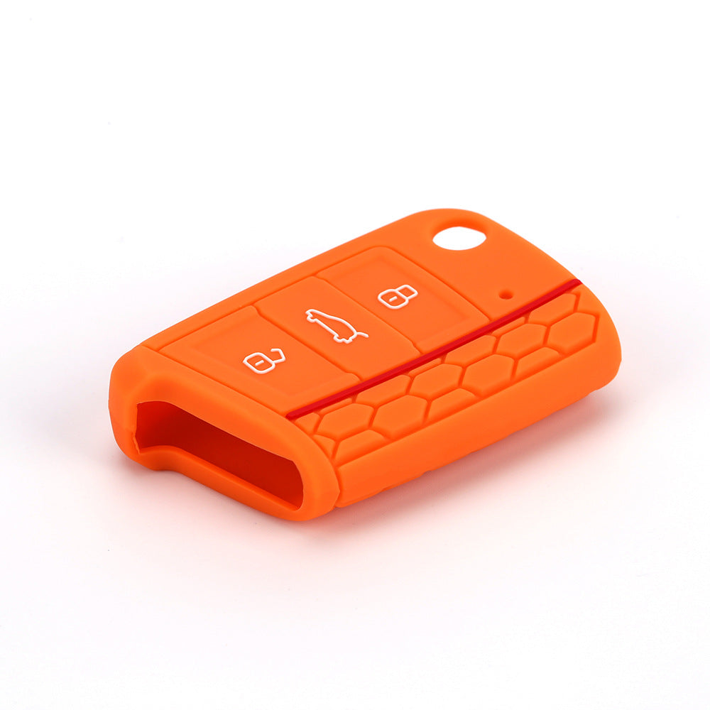 Silicone key fob cover for Volkswagen flip keys - image 10