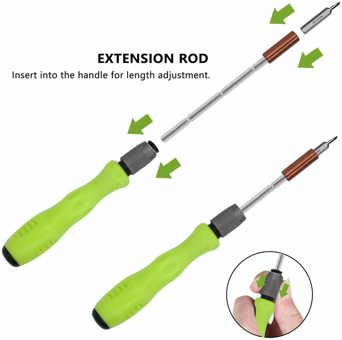32 IN 1 Small Magnetic Screwdriver Set Torx Driver Professional Repair Tool Kit - image 10