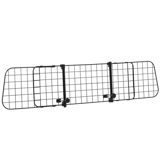 Heavy-duty adjustable dog guard for cars