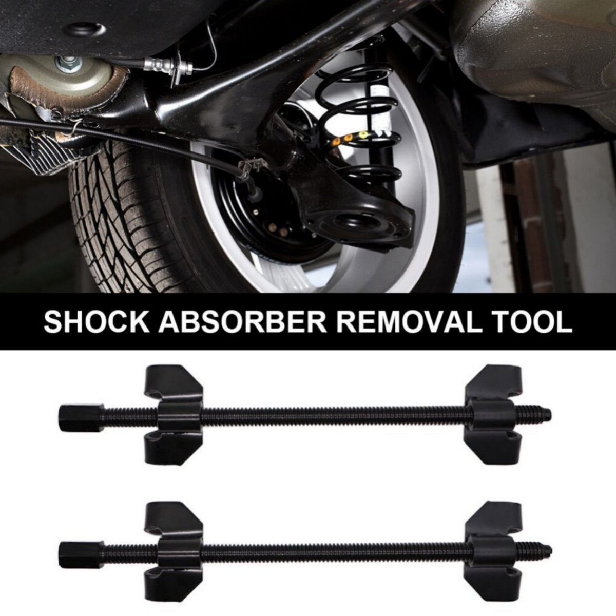 380MM COIL SPRING COMPRESSOR HEAVY DUTY PAIR OF SUSPENSION CLAMPS TOOL FOR CAR - image 10