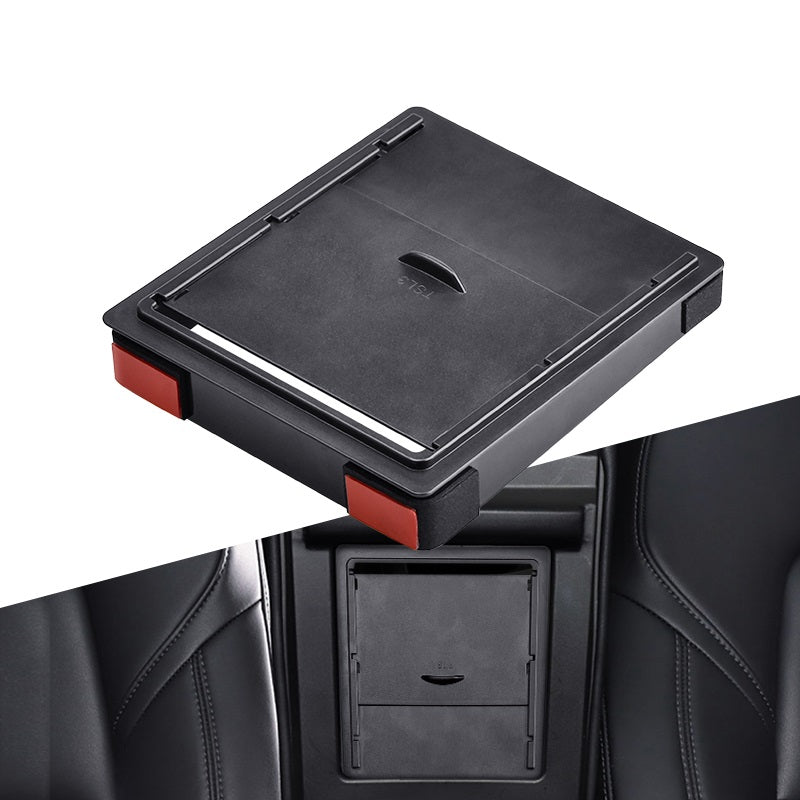 Car seat central storage box - Black B