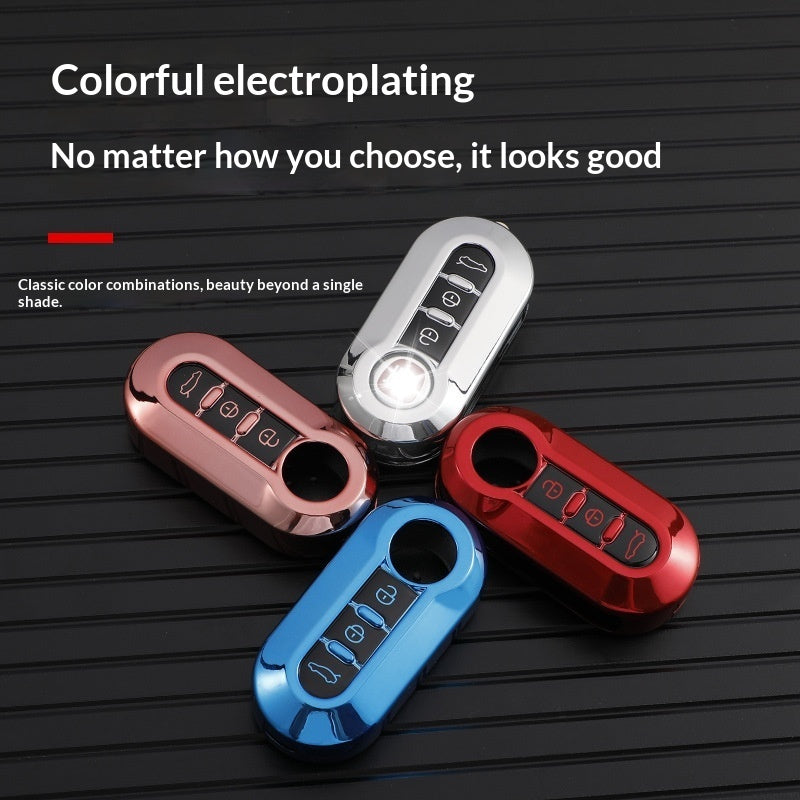 TPU key fob cover for Fiat 3-button flip keys - image 9