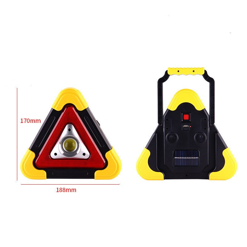 LED Warning Triangle Light, Rechargeable - image 3