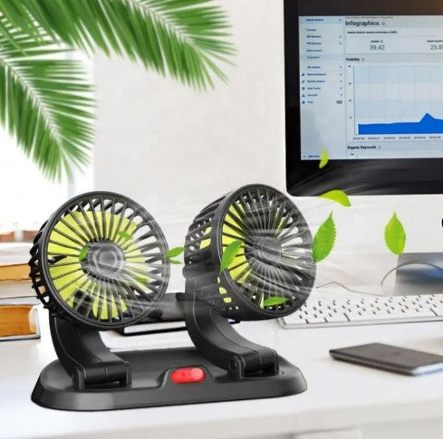 Double Headed Vehicle Fan - Fan