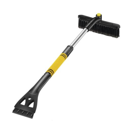 Telescopic car snow shovel with brush, 64 to 80cm