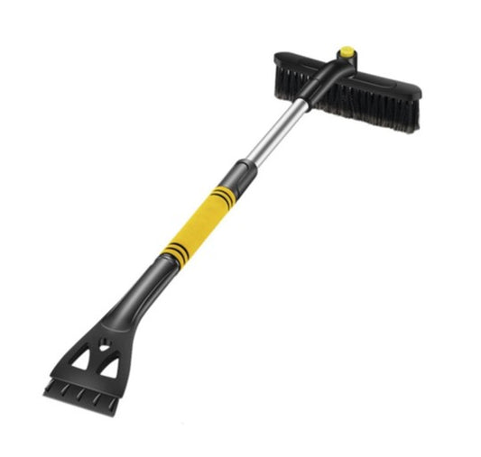 Telescopic car snow shovel with brush, 64 to 80cm