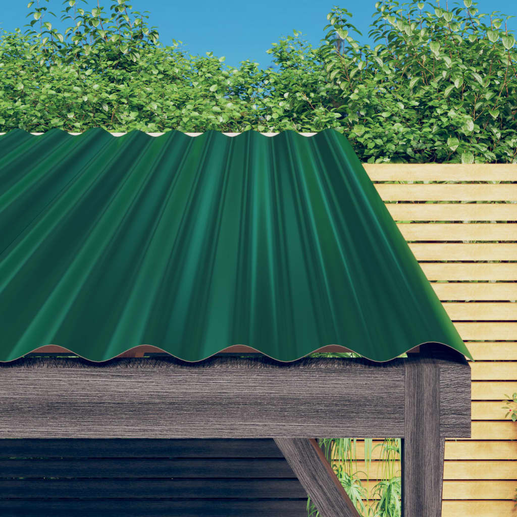 roof panels, 12 pieces. Galvanized roof panels, 12 - image 2