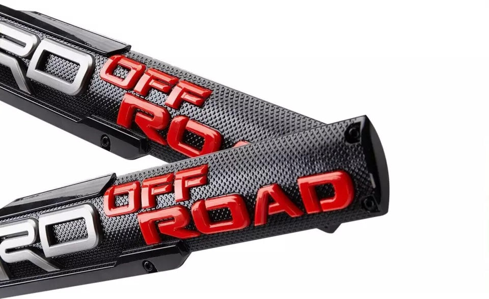 2PCS Door Fender Pro Badge Sport Emblem Left Right Side 3D Sticker Offroad Decal - image 4