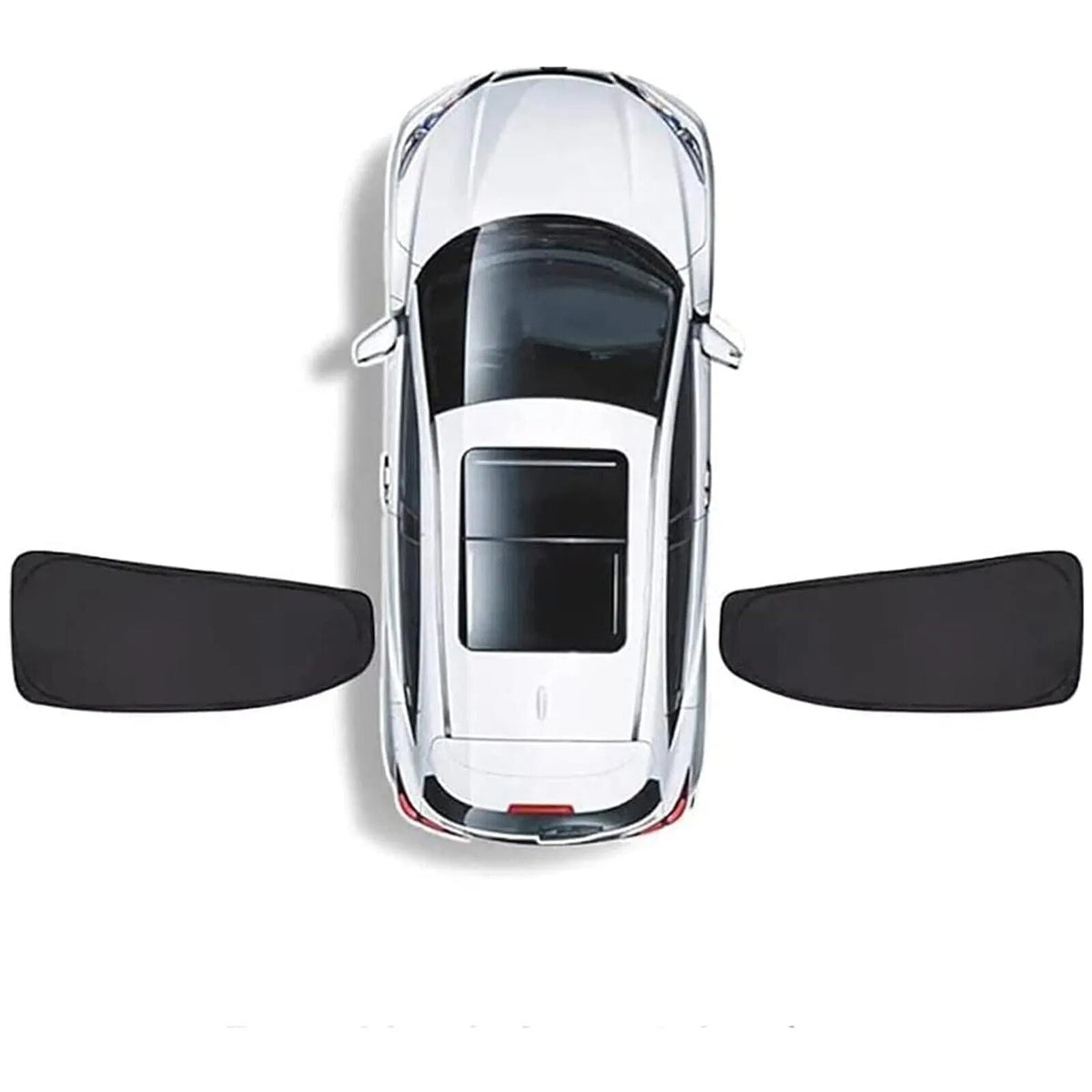 4X Magnetic Car Side Front Rear Window Sun Shade Cover Mesh Shield UV Protection - image 2