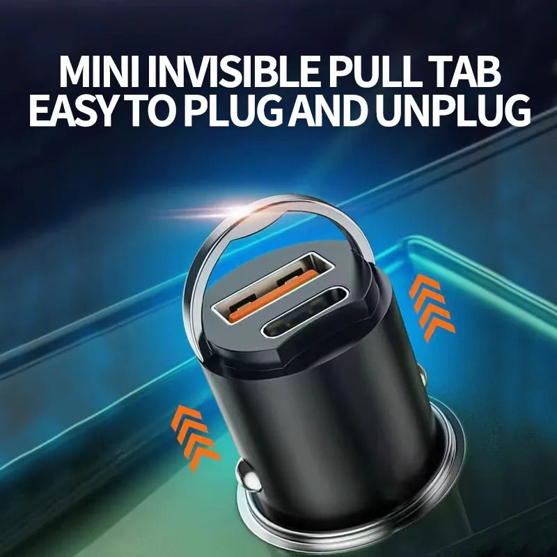 The Car Mini Charger Is Small And Does Not Take Up Space, Which Is Super Practical, Suitable For Multiple Models, And Super Efficient Charging. - image 2