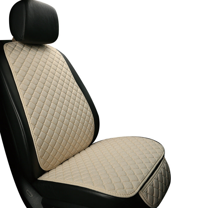 Linen car seat cushion - image 7