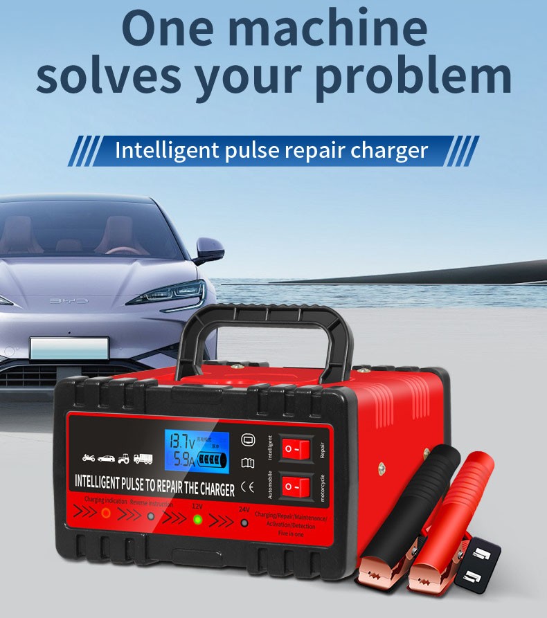 Smart Battery Charger 12V/24V – Car, Van & Leisure Battery, Pulse Repair - image 8