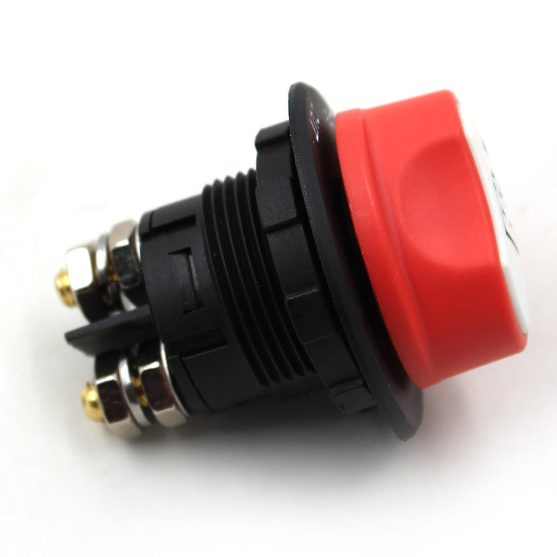 Battery isolator kill switch, 50A, removable key, view 3