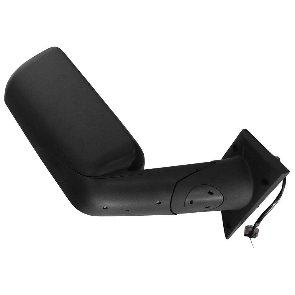 Black Heated Door Mirror For Freightliner Cascadia 2018-2023 Left Driver - image 4