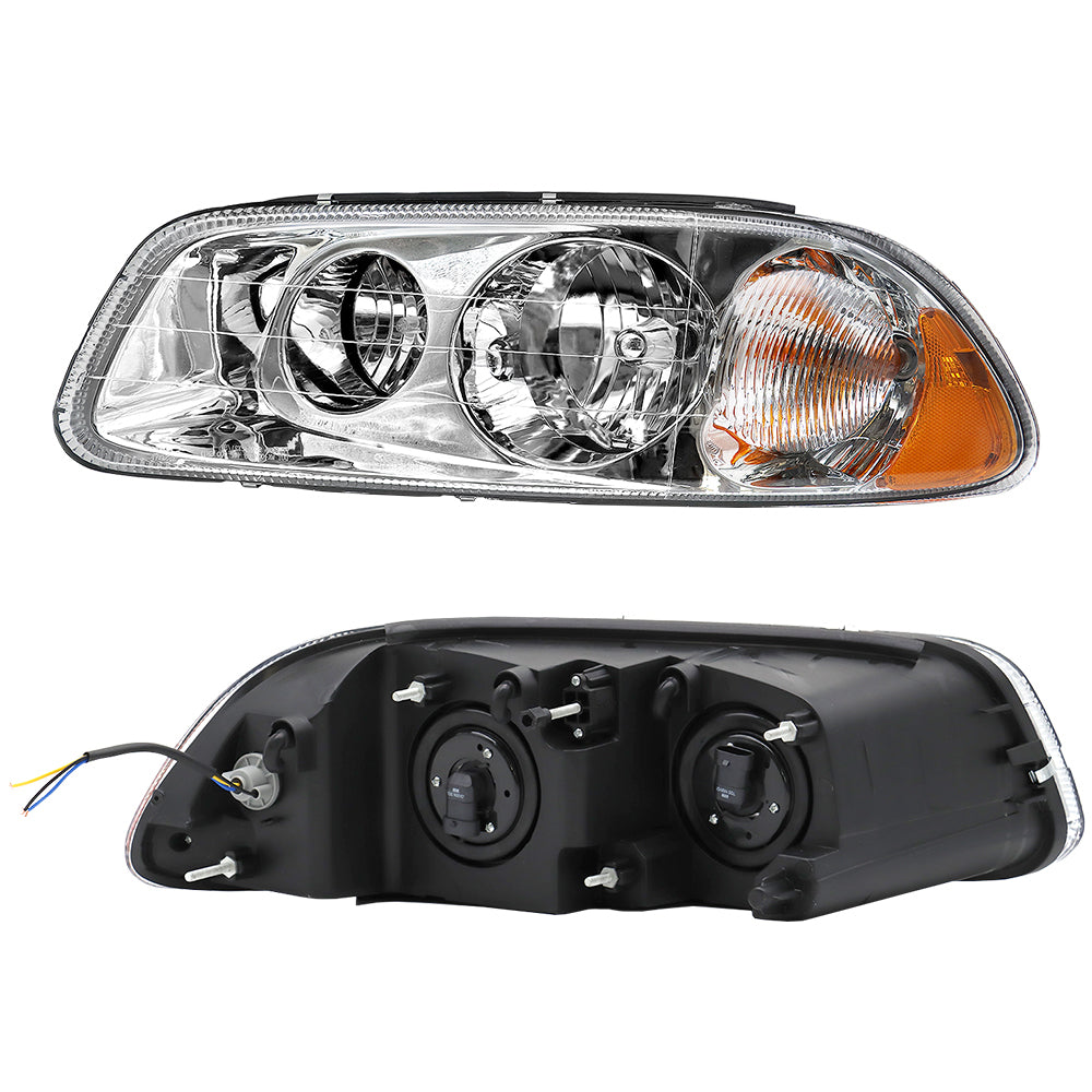 Halogen Headlights Assembly Compatible With Mack Semi Trucks Factory Driver Side - image 2