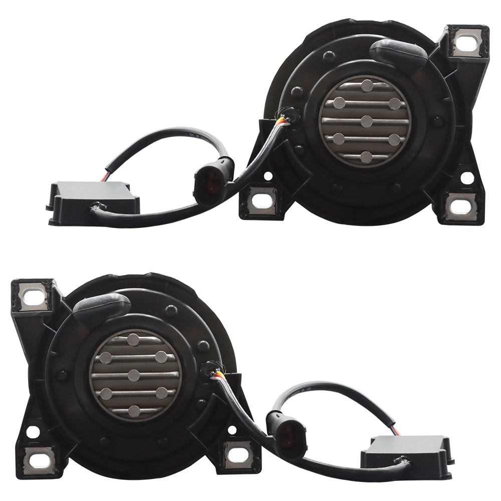 1 Pair LED Fog Lights Compatible With 2011-2015 Peterbilt 587 2014-2021 Kenworth T660 - image 3