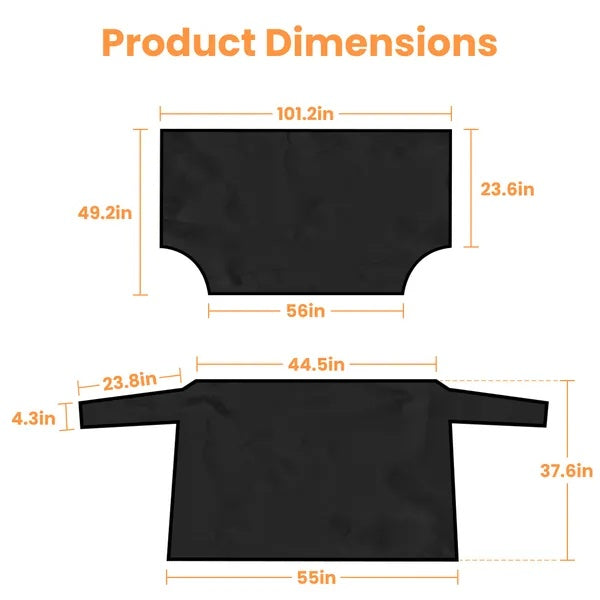 Magnetic Car Windshield Cover Front Rear Car Windshield Protector - image 3