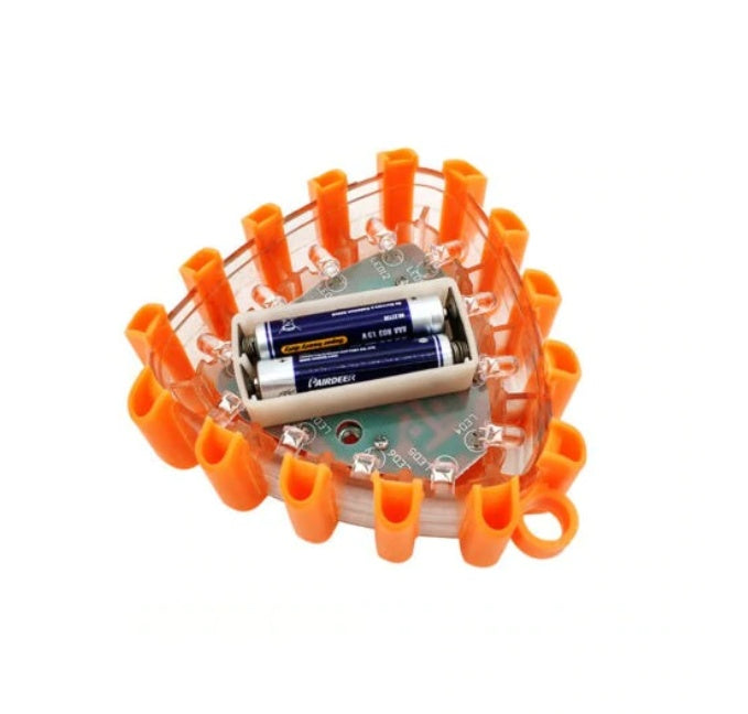 LED Flashing Triangle Road Warning Light - image 2
